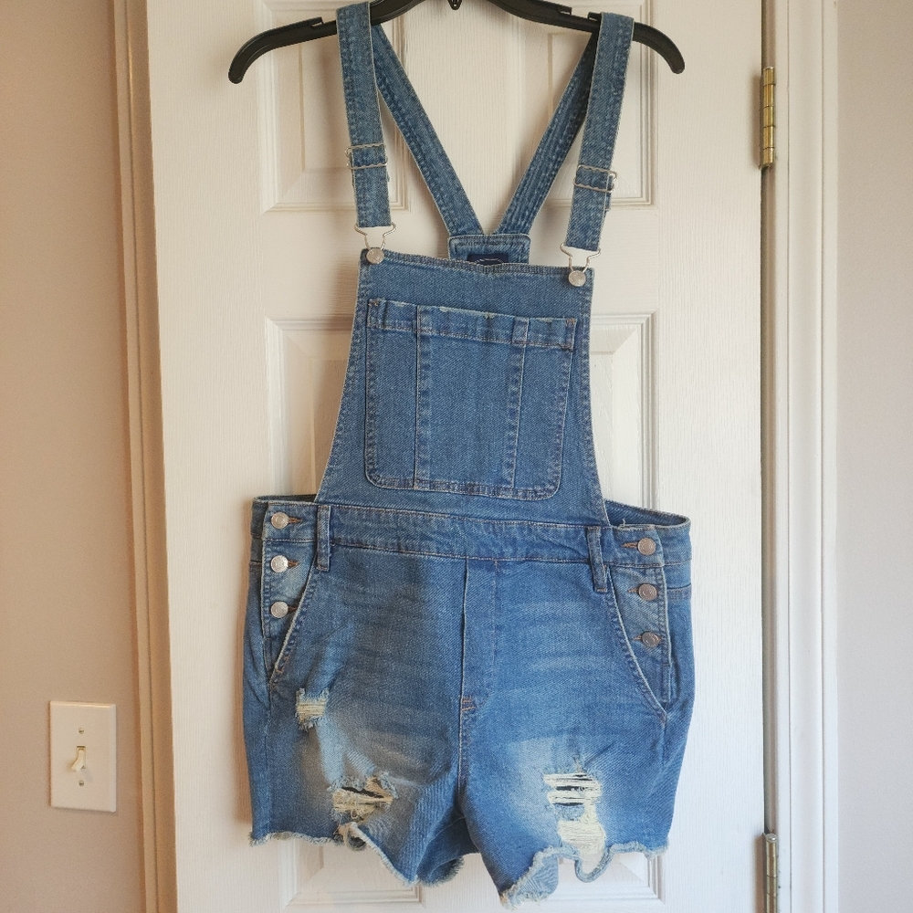 Overall Shorts